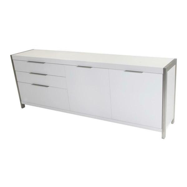 Moes Home Collection Neo Sideboard- White ER-1118-18